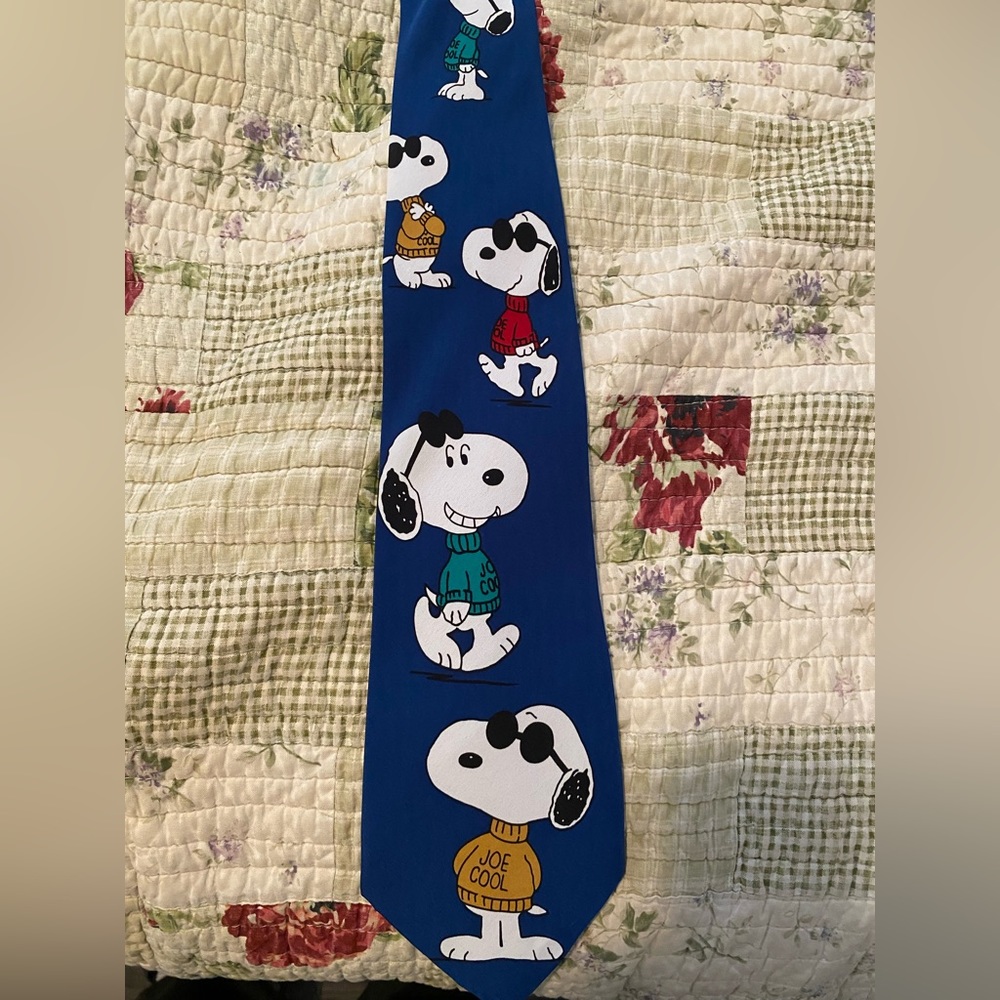 Men’s New Snoopy Polyester Tie